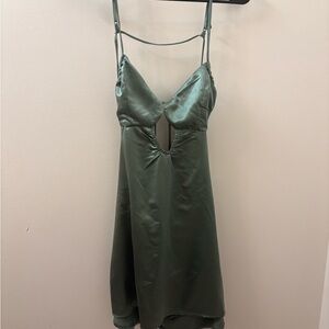 Urban Outfitters Silky Strappy Backless Dress
